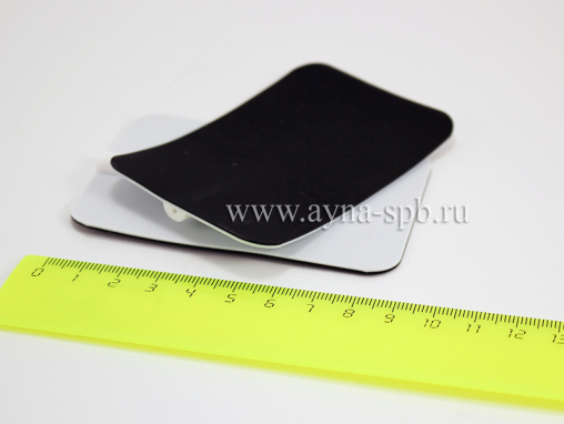 Электрод для миостимулятора силиконовый белый 6х9 см