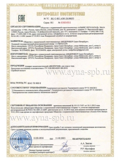 Миостимулятор НЕОРИТМ 16-32 (Сертификат соответствия)