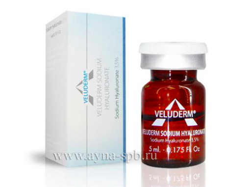 Veluderm HYALURONIC ACID 3% CUBE 3