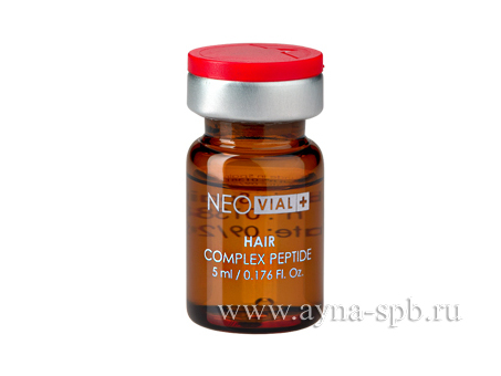 Hair Complex Peptide, трихологический препарат системного действия NEOvial, 5 мл